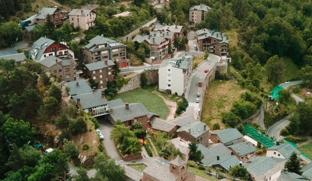 El relajado pueblo de Anyòs, Andorra