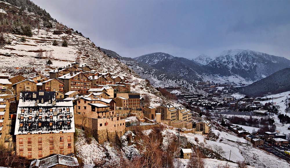 Casas tradicionales de Ransol, Andorra