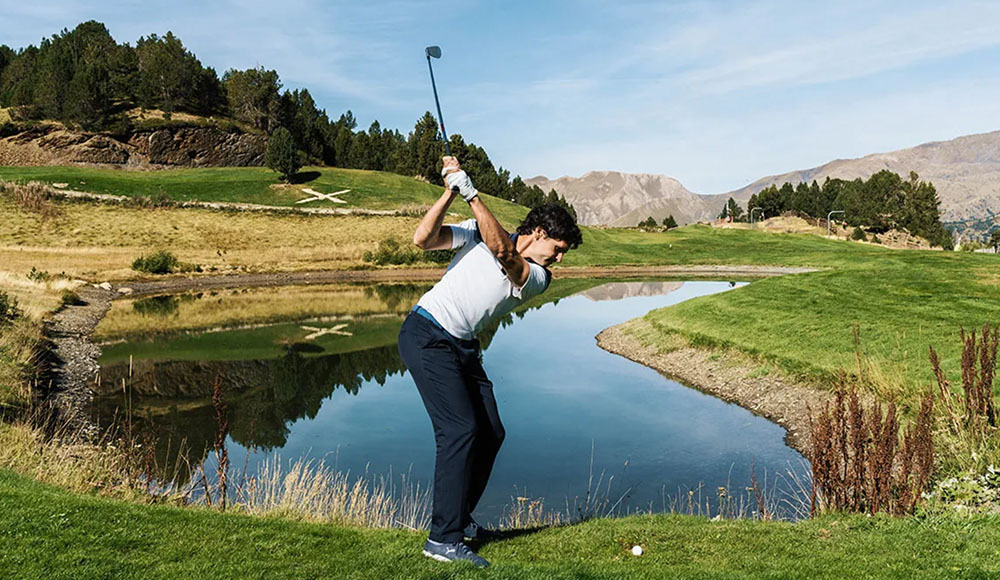 Soldeu con el campo de golf más alto de Europa